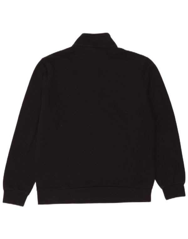 Champion Sweat-shirt col zippé pour garçon 15-16 ans 2XL Noir Coton