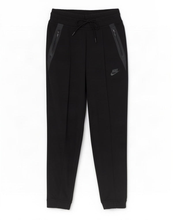 Nike Pantalon de survêtement pour femme Joggers UK 10 Small Noir Coton