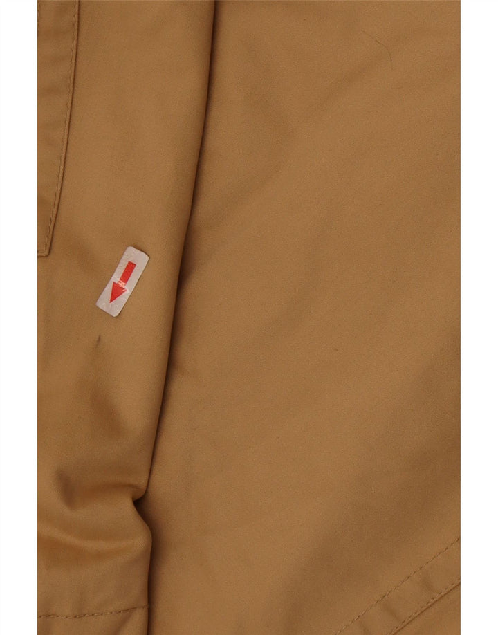 Calvin Klein Jeans Veste utilitaire pour femme UK 14 Grand coton beige