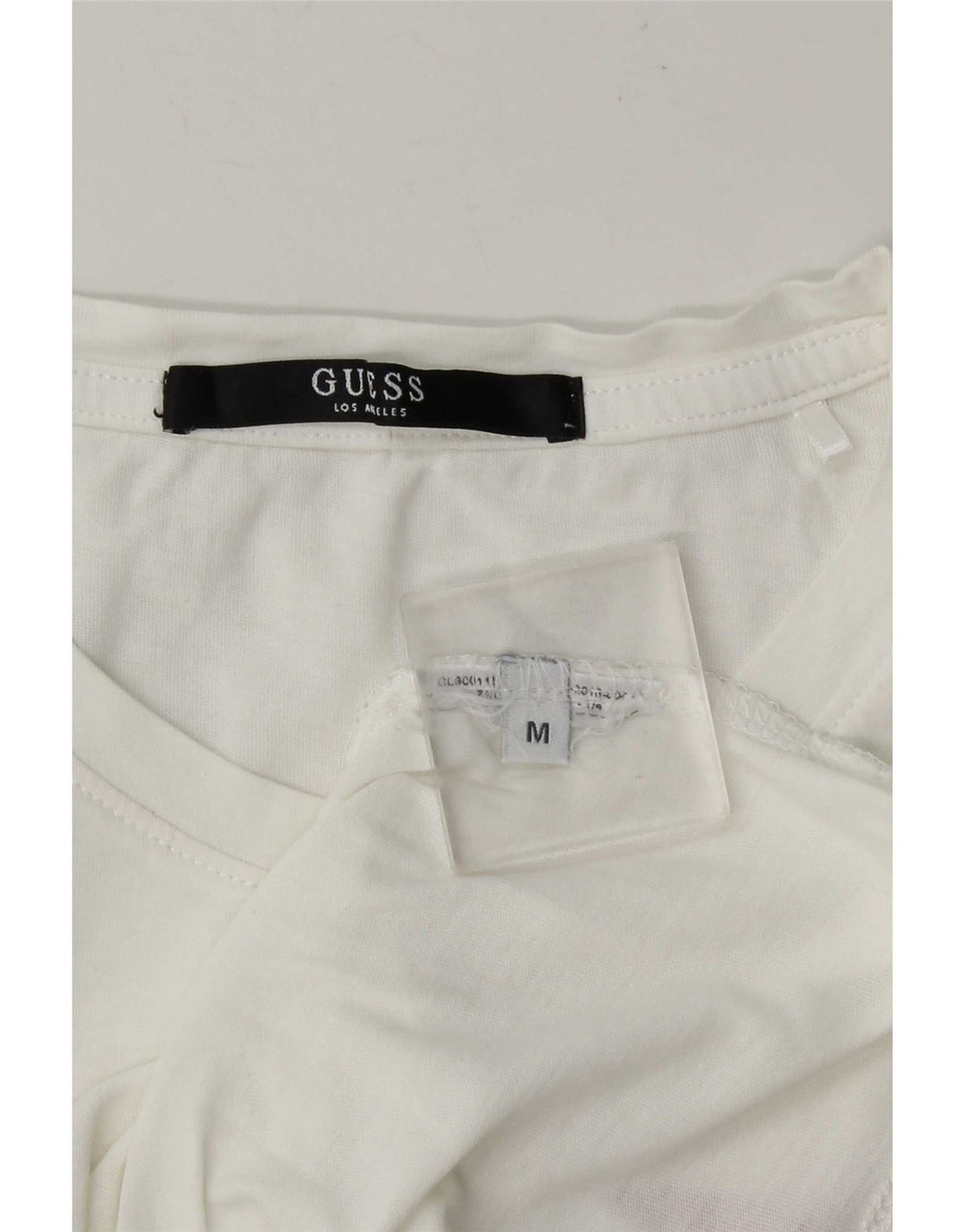 Guess T-shirt graphique pour femme UK 14 Blanc moyen