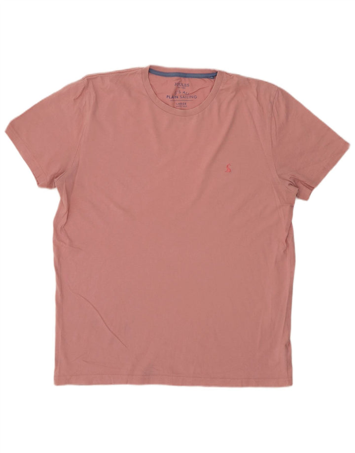 JOULES T-Shirt Homme Top Large Rose Coton