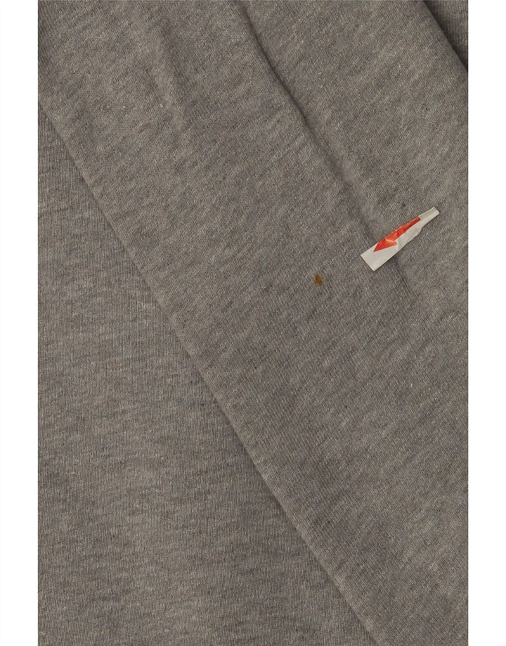Adidas Sweat-shirt pour homme en coton moucheté Gris Large