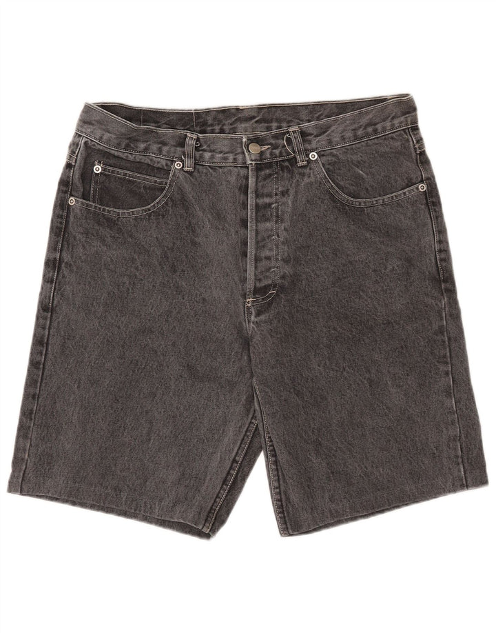WRANGLER Short en Jean Homme W34 Grand Gris
