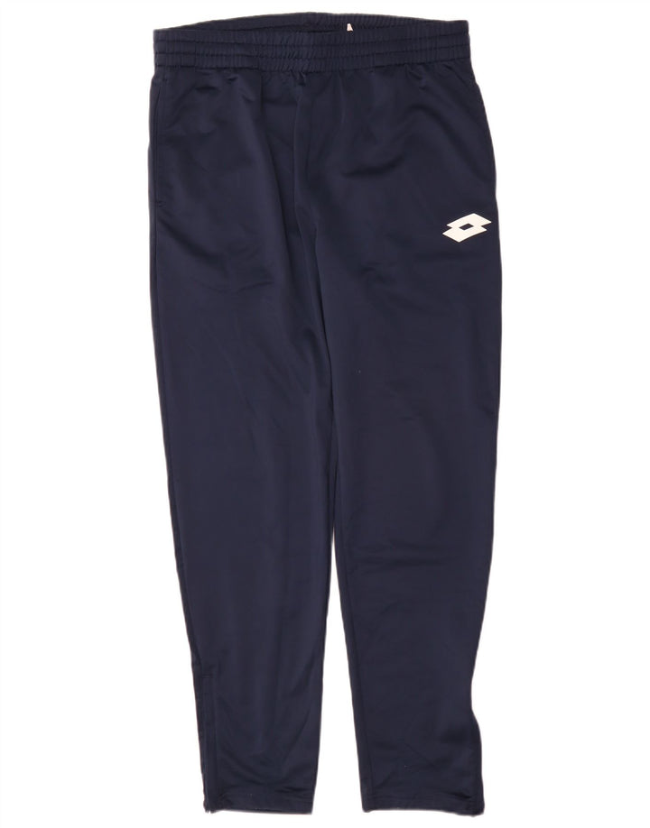 Lotto Pantalon De Survêtement Homme Bleu Marine Moyen Polyester