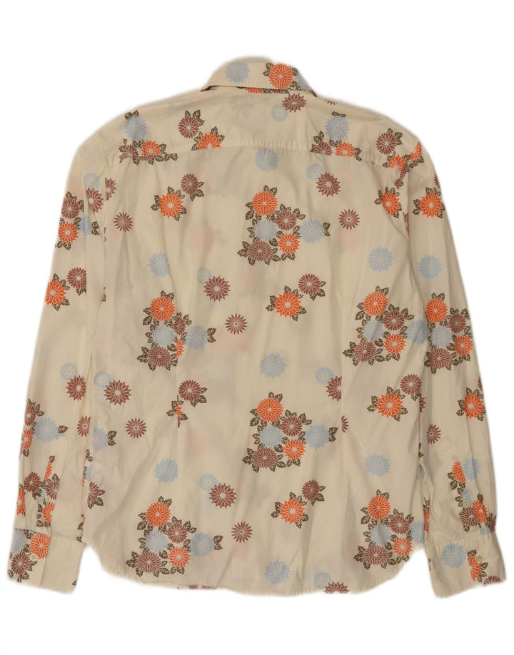 Paul Smith Chemise Homme Large Off White Floral Cotton