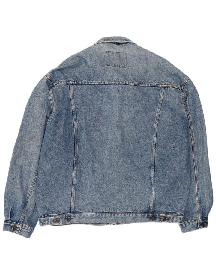 Casucci Veste en jean pour homme UK 42 XL Bleu