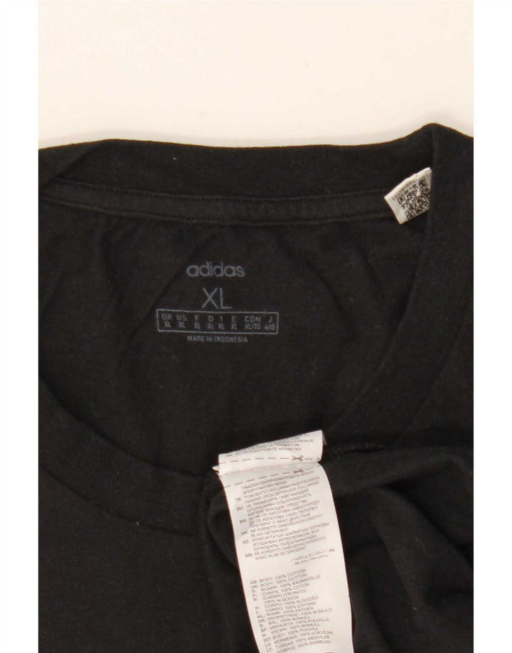 Adidas T-Shirt Homme Top XL Noir Coton