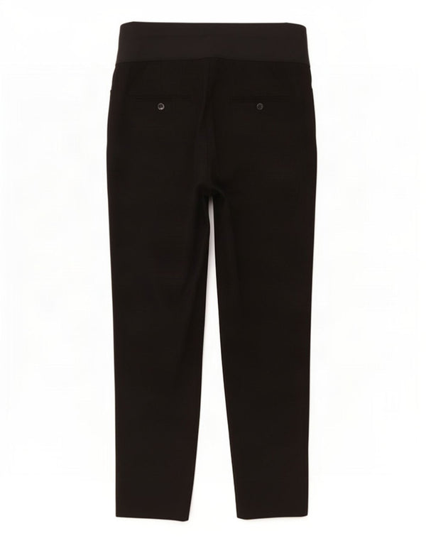 Gap Pantalon court de maternité slim pour femme US 8 Medium W30 L28 Coton noir