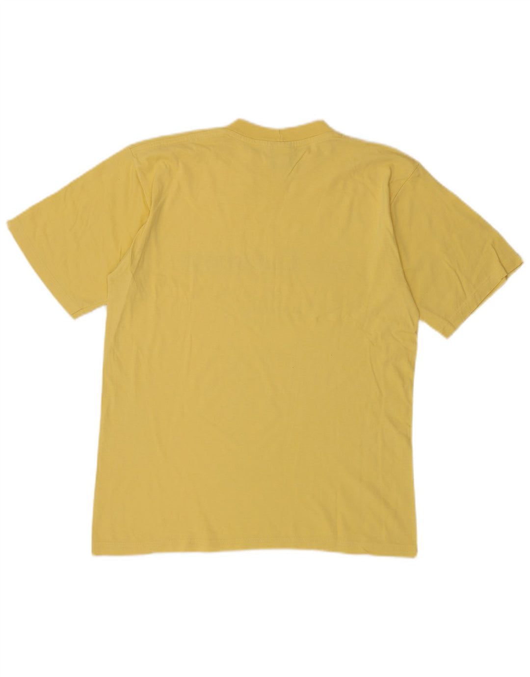 GOOSE & GANDER T-Shirt Graphique Homme Jaune Moyen Coton