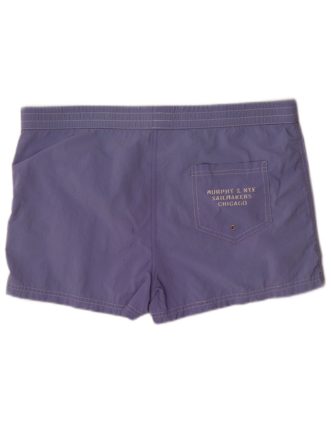 MURPHY & NYE Short de bain Sailmakers pour homme en nylon bleu moyen