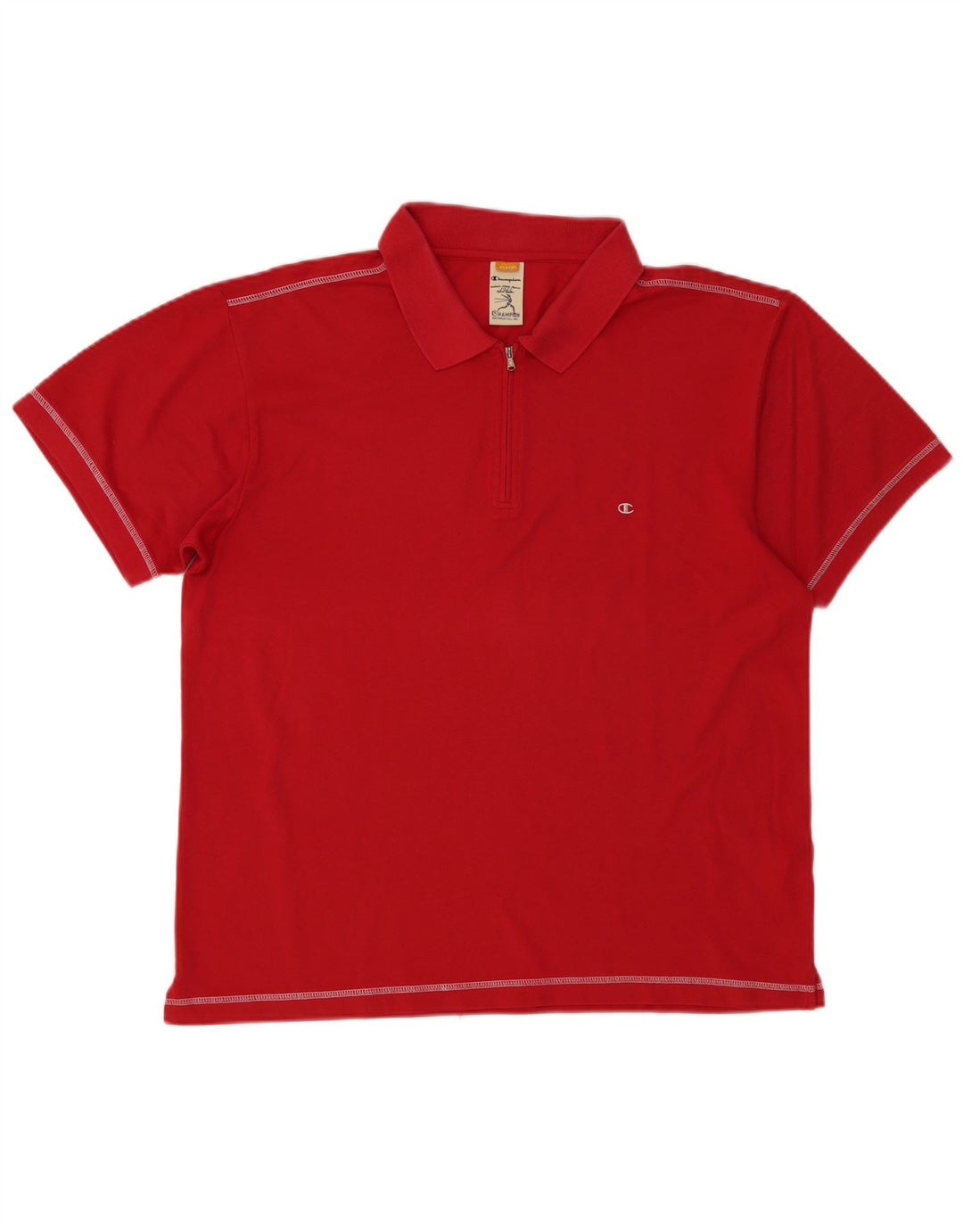 Champion Polo Homme XL Rouge Coton