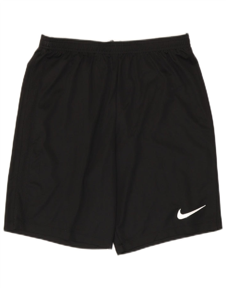 Nike Short de sport Dri Fit pour homme en polyester noir moyen