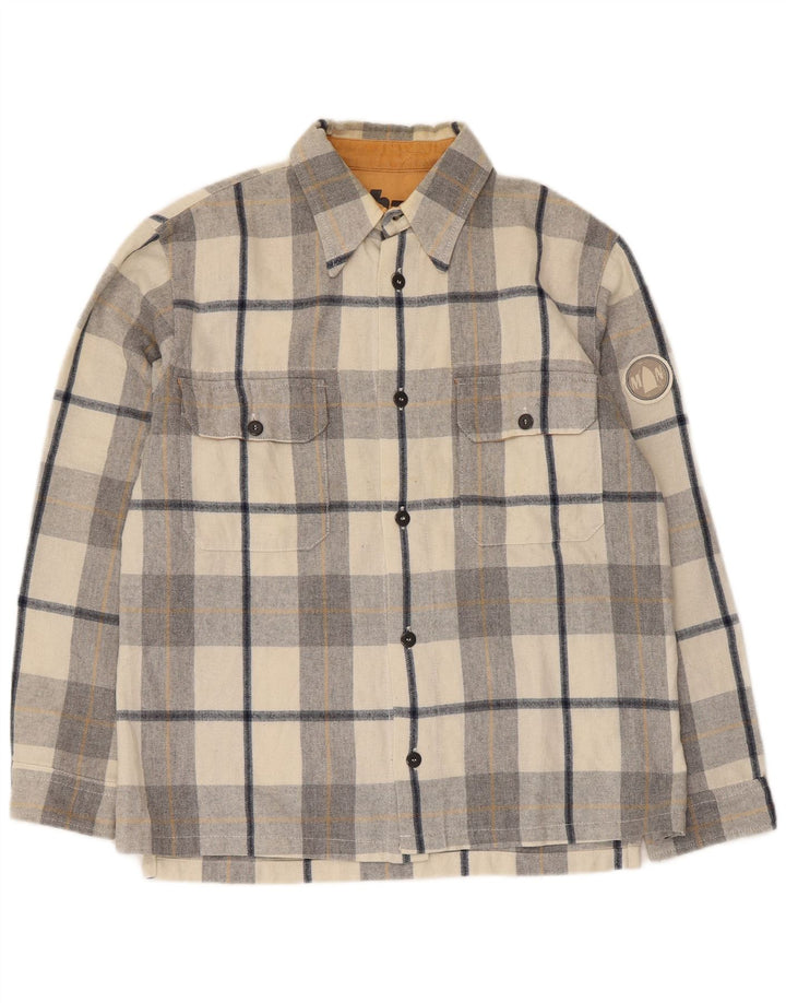 Murphy & Nye Chemise en Flanelle Petit Carreau Multicolore Acrylique Homme