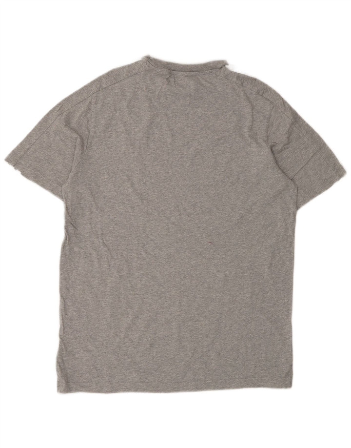 Adidas T-Shirt Homme Gris Moyen Coton