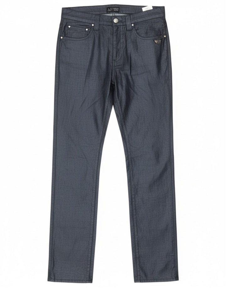 Armani Femme Jean Slim W29 L32 Bleu Marine Coton