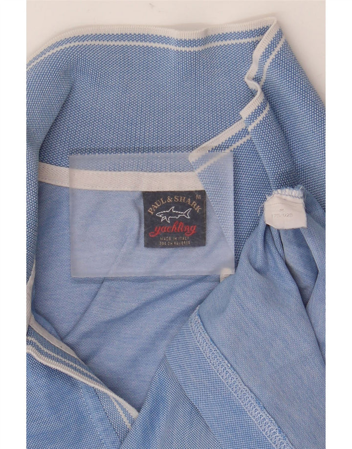 Paul & Shark Polo Homme Bleu Moyen Moucheté