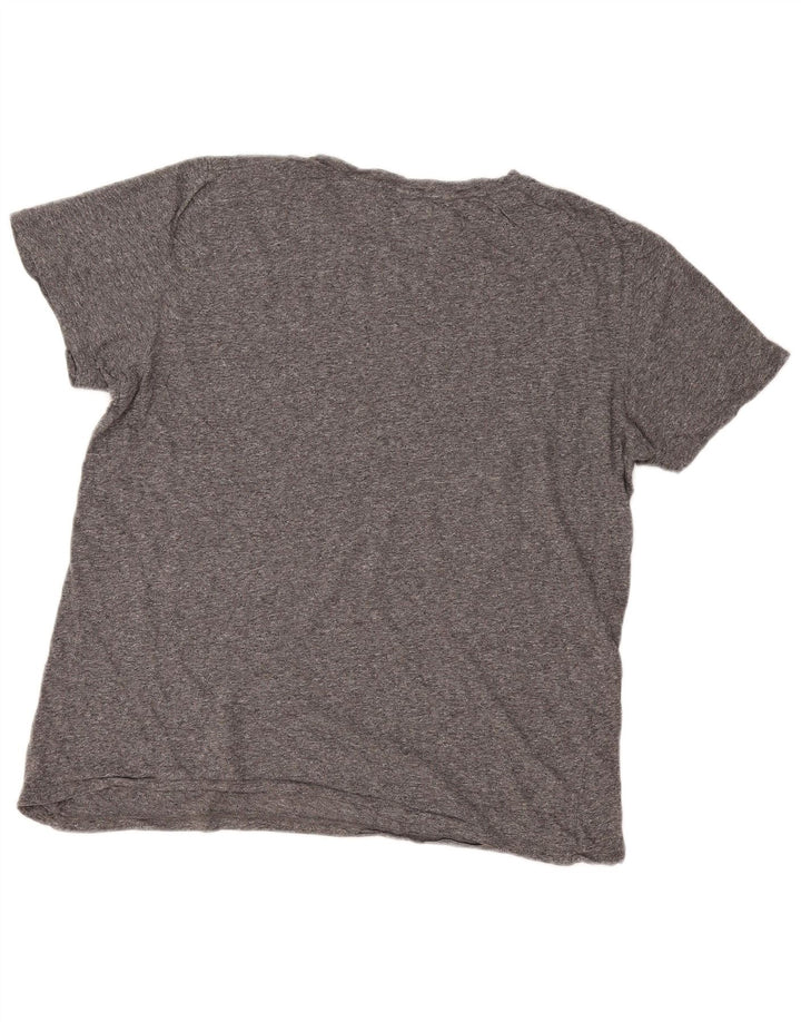 Superdry T-Shirt Top XL Gris Moucheté Homme