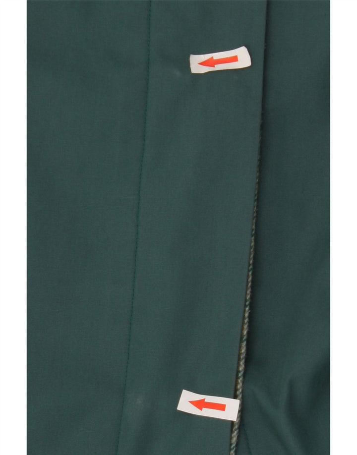 Manteau Femme Vintage IT 55 2XL Vert Polyester