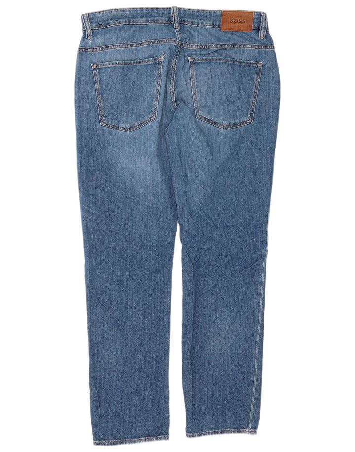 Hugo Boss Jean Slim Delaware W40 L32 Homme Bleu
