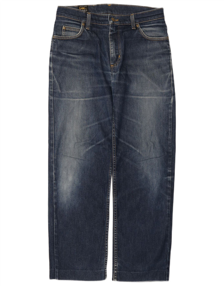 Lee Jean Droit Brooklyn Homme W32 L30 Bleu Coton