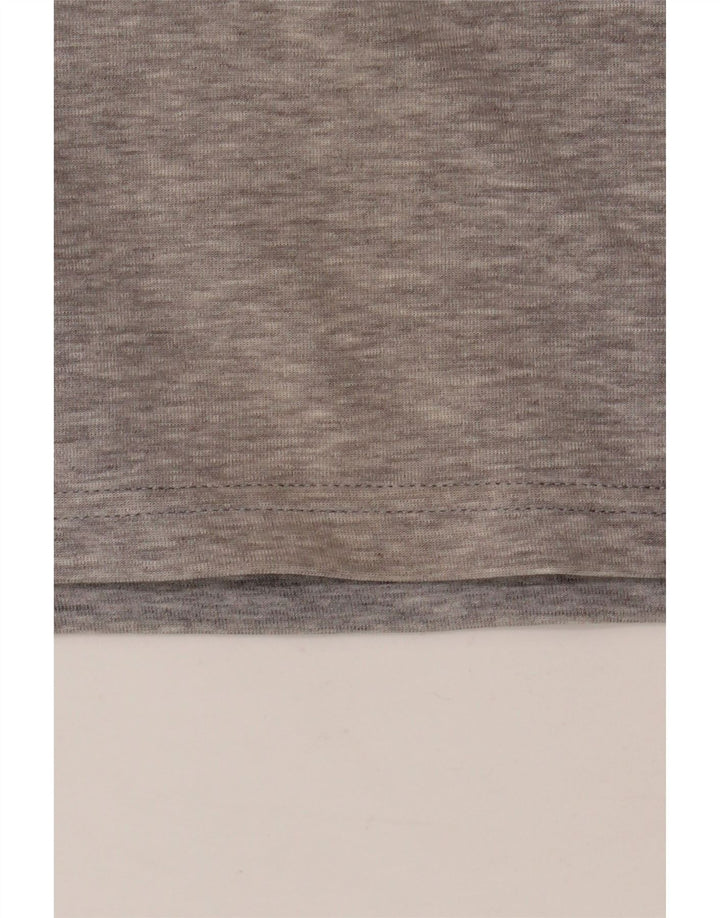 Adidas Short de Sport Homme Gris Moyen Coton