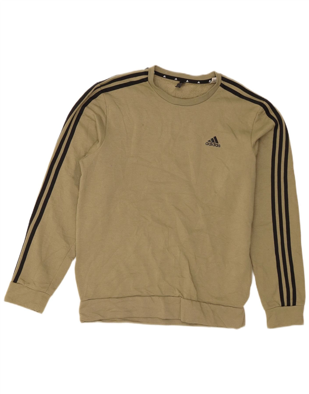 Adidas Pull Primegreen Homme Kaki Moyen Polyester