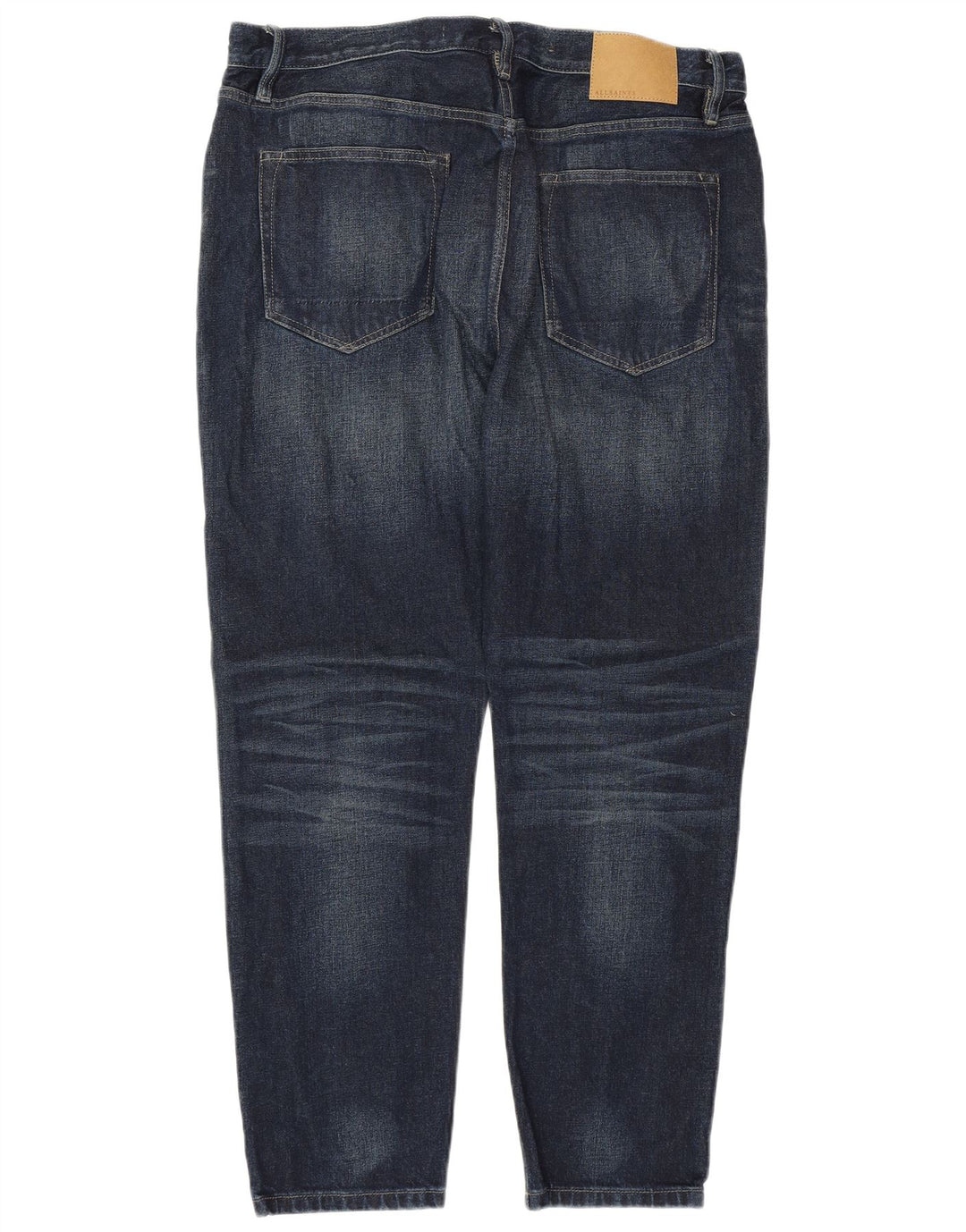 ALL SAINTS Jean Slim Dean W36 L28 Homme Bleu Marine Coton
