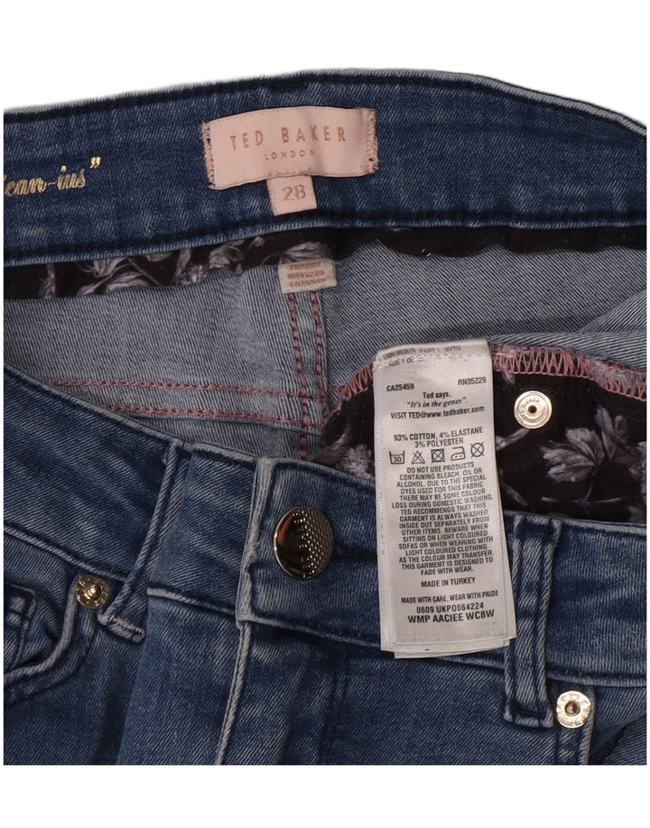 Ted Baker Jean Skinny Femme W28 L27 Bleu Coton