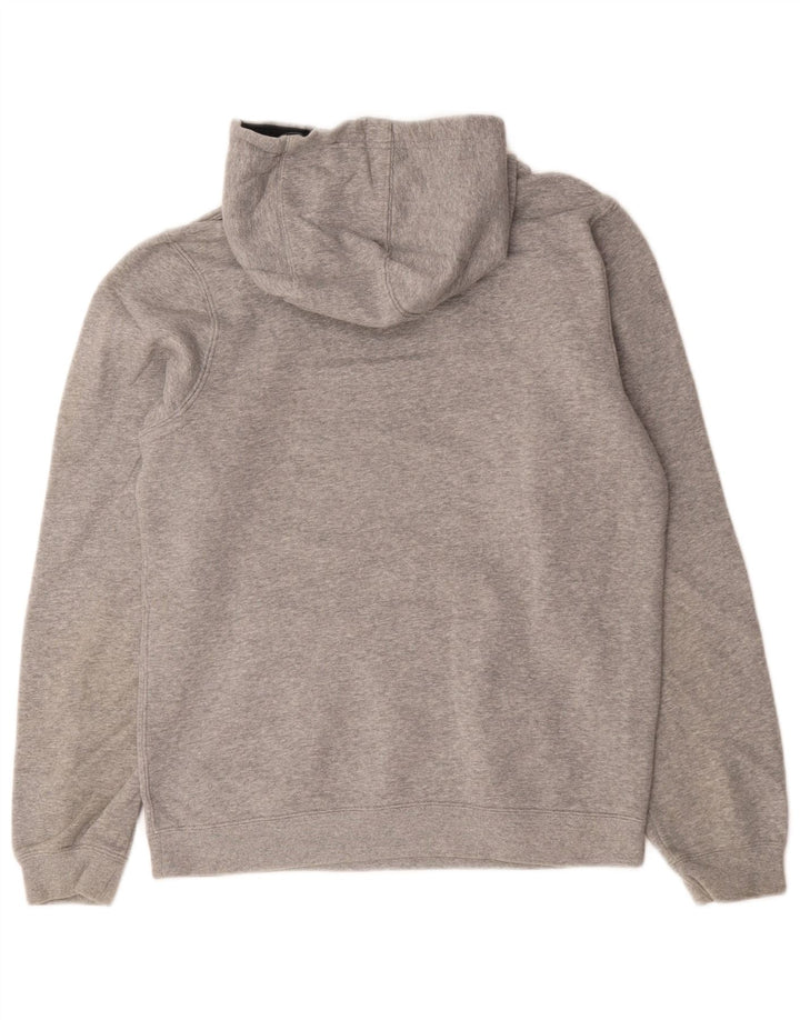 Nike Pull à capuche graphique pour homme Petit coton gris