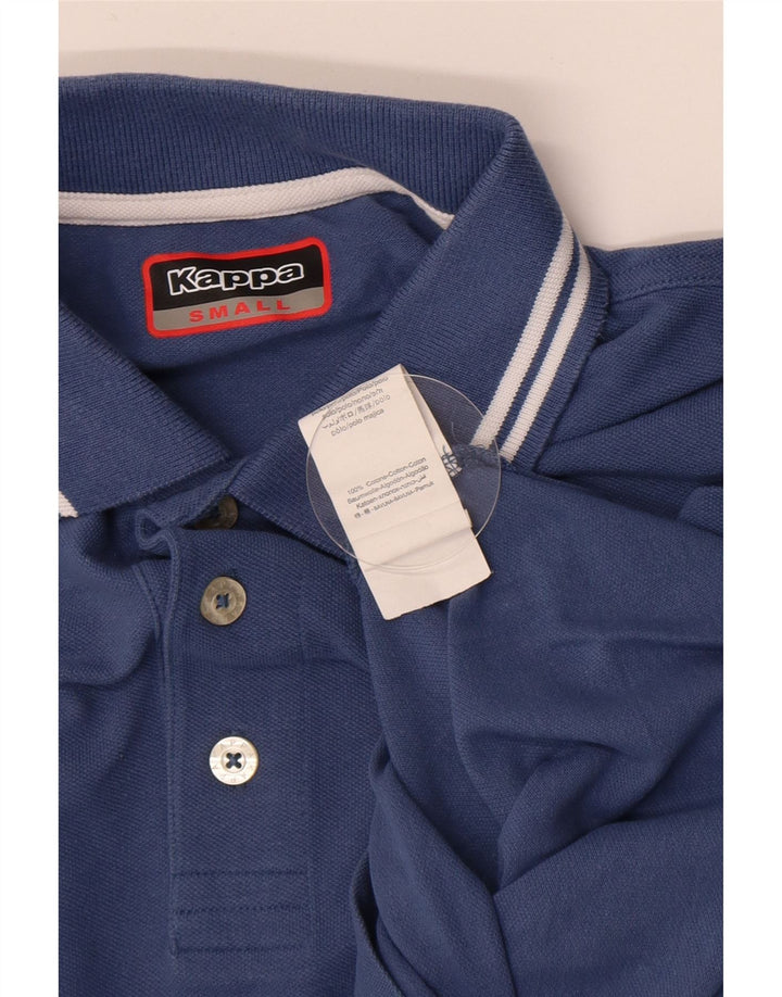 Kappa Polo Homme Petit Bleu Coton