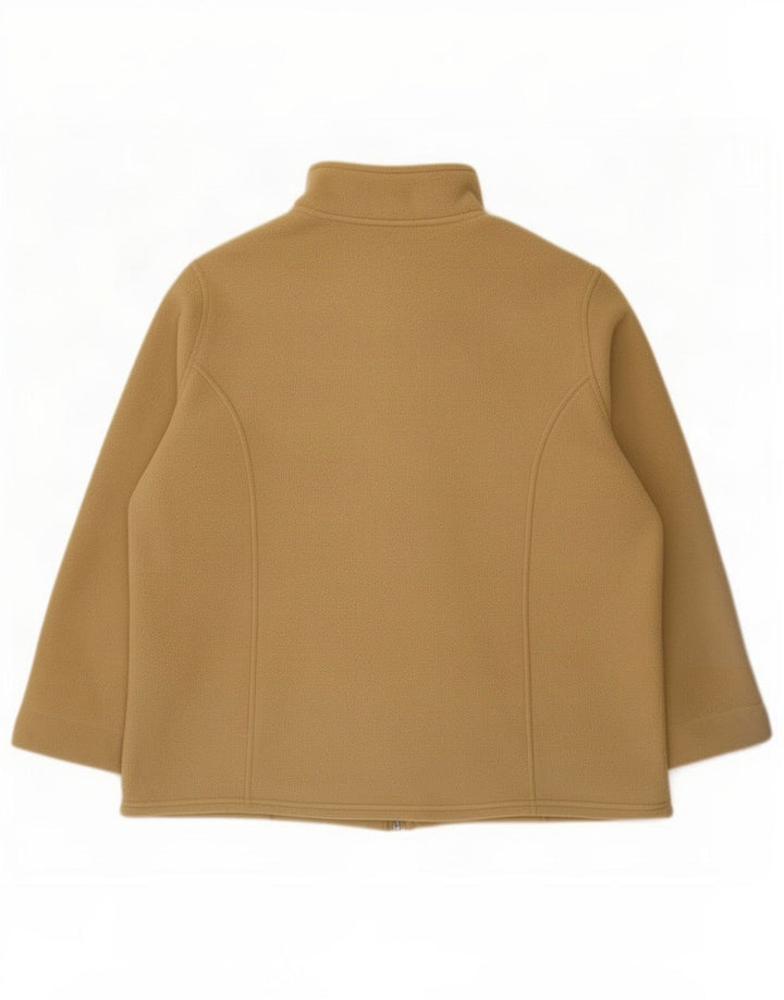 Marks & Spencer Veste polaire pour femme UK 20 2XL Beige Polyester