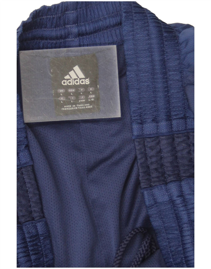Adidas Short de sport pour homme Grand bleu marine Polyester