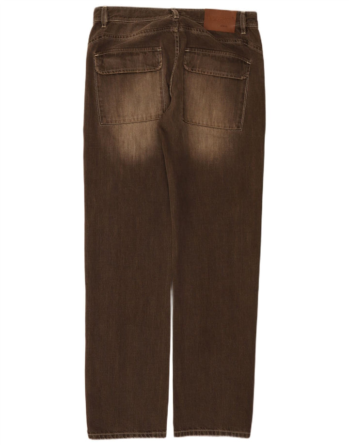 Gant Jean droit homme W34 L34 marron coton
