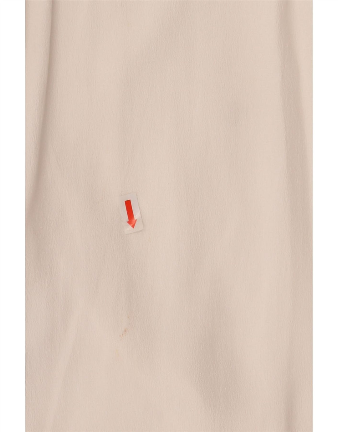 CARACTERE Chemisier chemise à nouer sur le devant pour femme UK 10 Petit acétate blanc