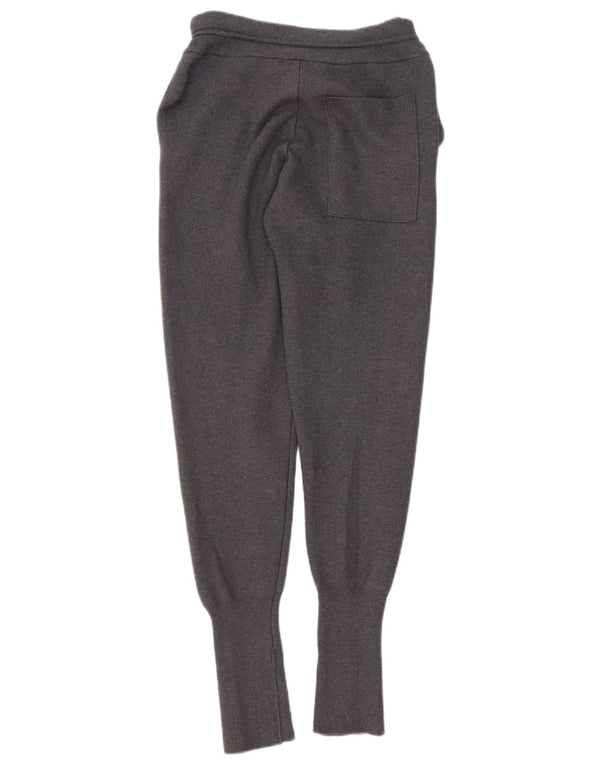 Zara Pantalon de survêtement pour femme Joggers UK 8 Small Gris