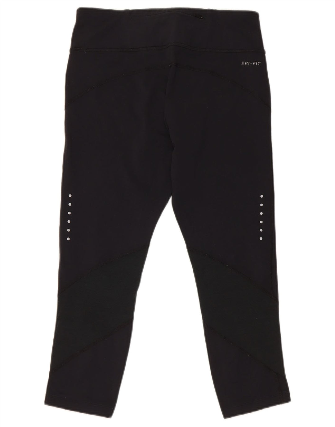 Nike Legging Capri Dri Fit pour femme UK 12 Nylon noir moyen