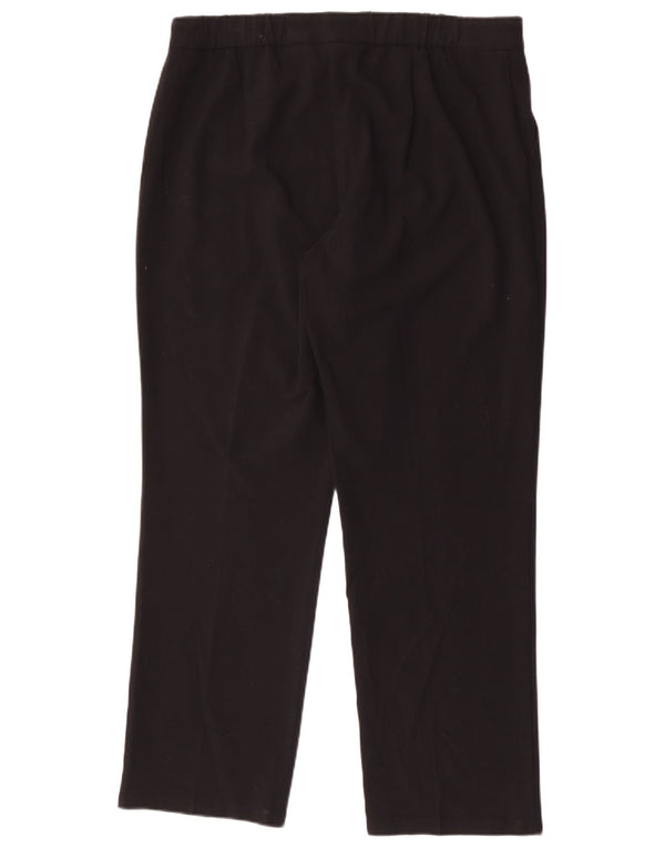 Marks & Spencer Pantalon de costume slim pour femme UK 16 Large W34 L28 Noir