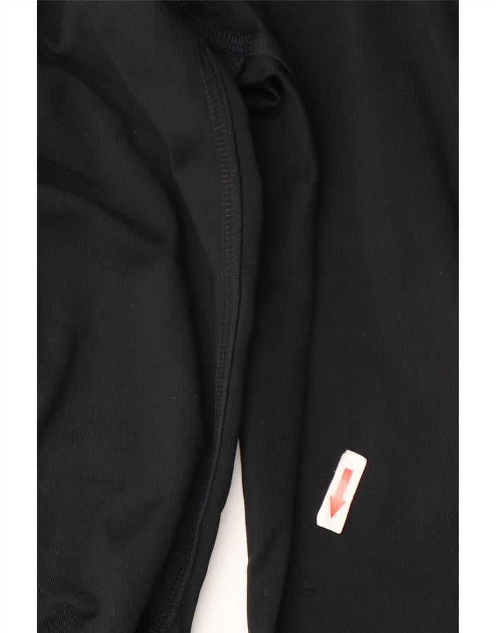 Adidas Leggings Femme UK 8/10 Petit Noir Polyester