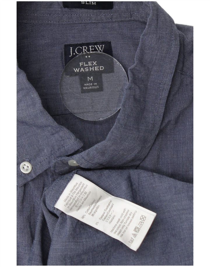 J. CREW Chemise Slim Fit Homme Bleu Marine Moyen Coton