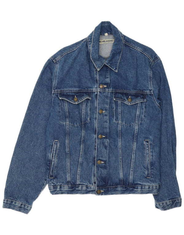veste en jean homme vintage UK 42 XL Bleu