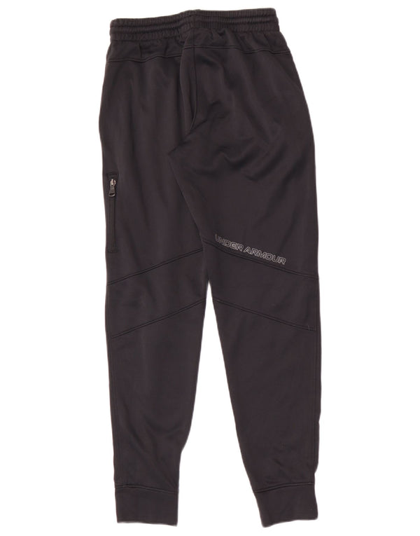 Under Armour Pantalon de survêtement pour garçon 11-12 ans Large Noir