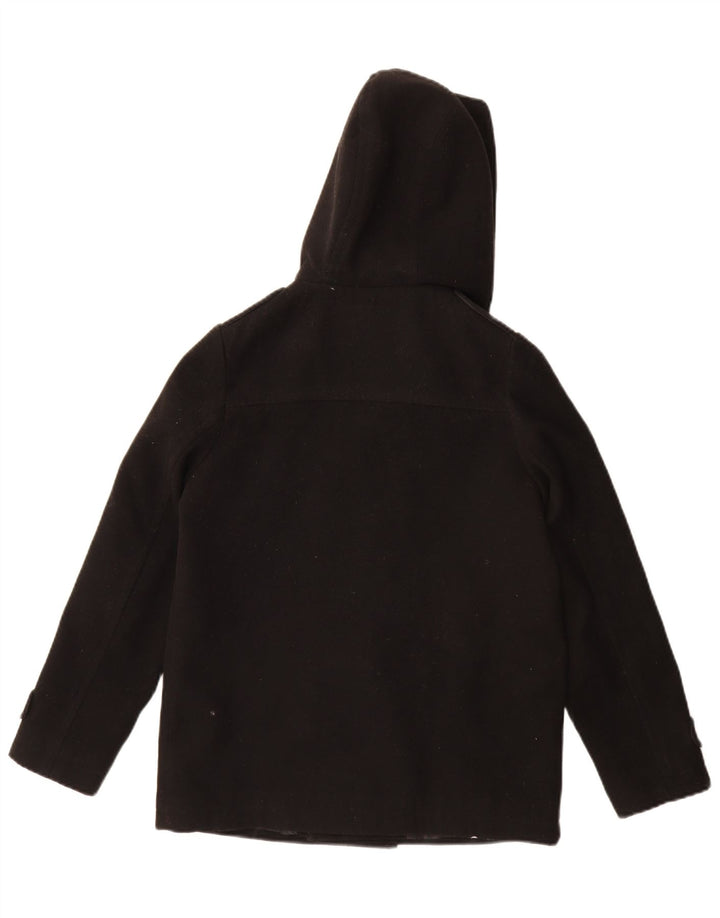 Monsoon Caban à capuche garçon 11-12 ans Noir Polyester