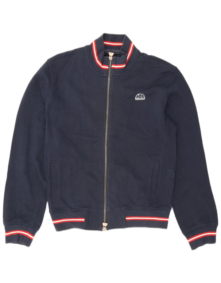 Sundek Veste de survêtement pour homme en coton bleu marine Taille L