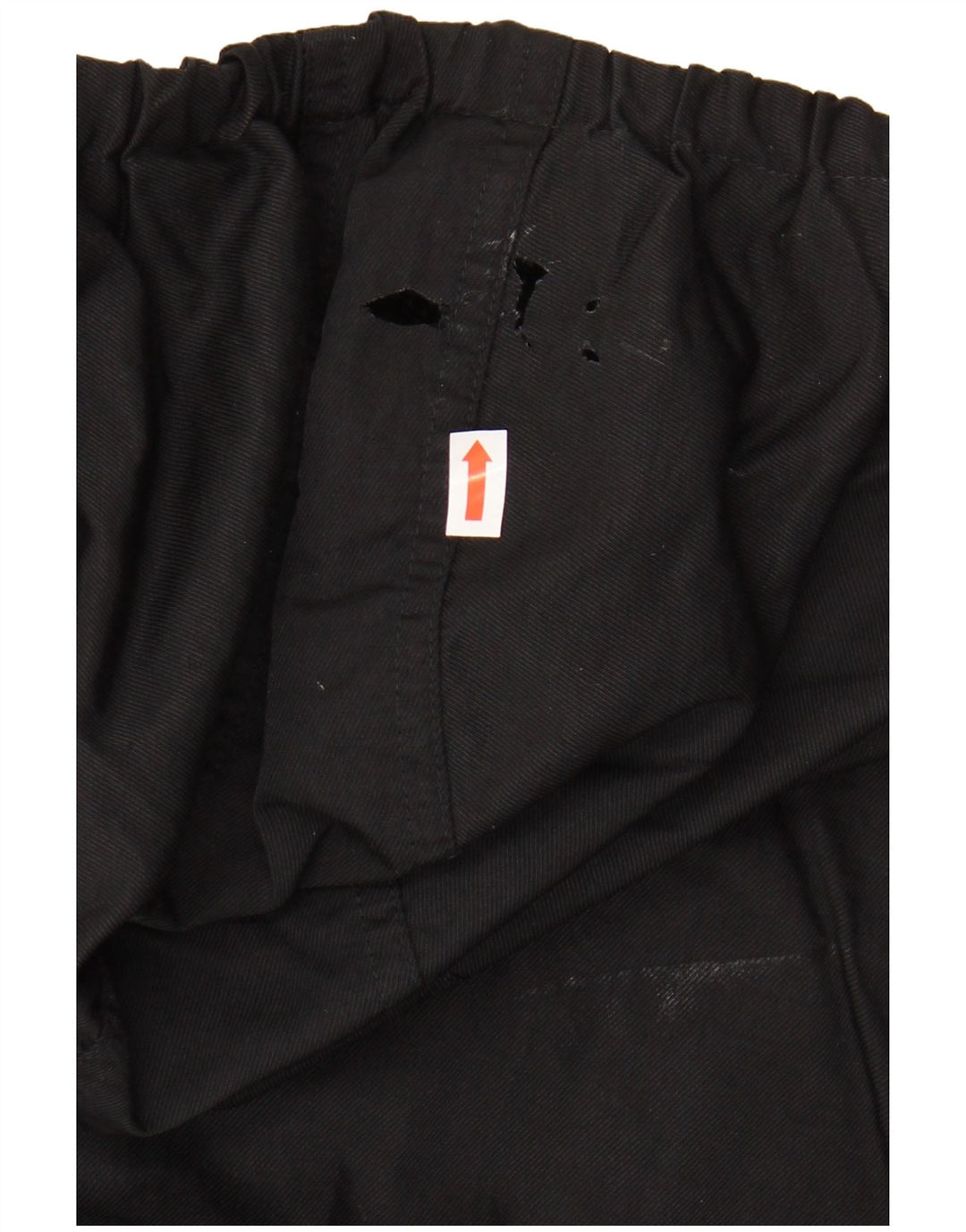 PUMA Veste Anorak à capuche pour femme UK 14 Large Noir Nylon