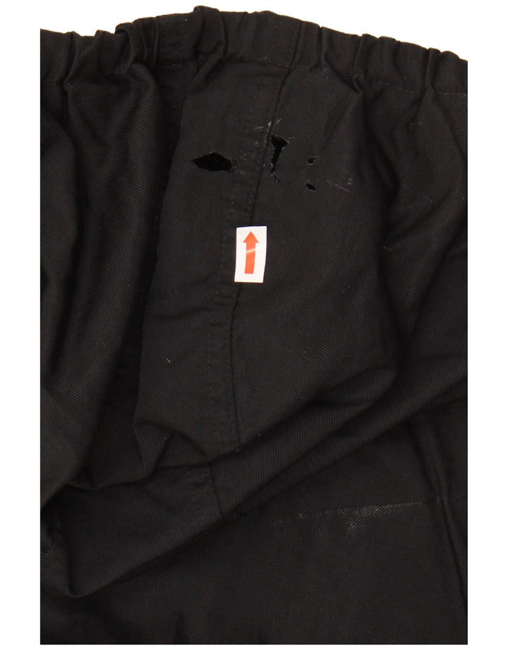 PUMA Veste Anorak à capuche pour femme UK 14 Large Noir Nylon