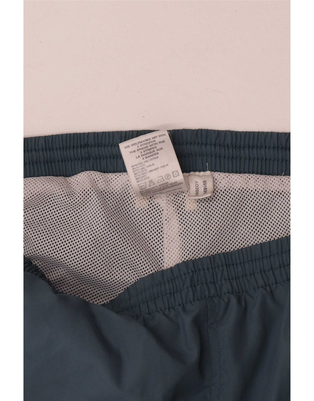Adidas Pantalon de survêtement pour femme Joggers UK 12 Bleu moyen Polyester