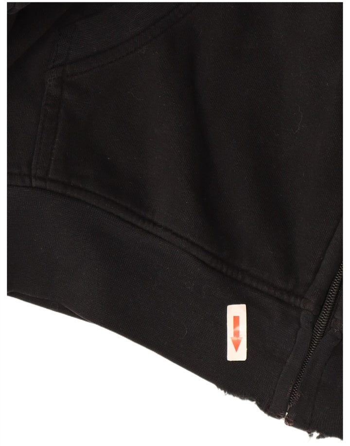 Kappa Pull à capuche zippé pour homme 2XL Noir