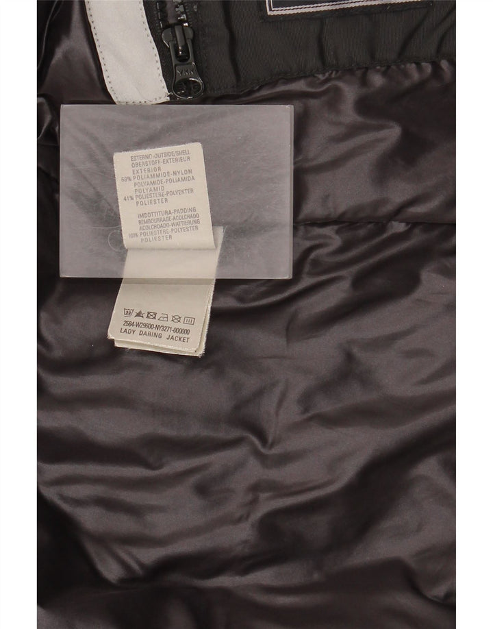 Refrigiwear Veste rembourrée pour femme UK 12 Medium Noir Polyamide