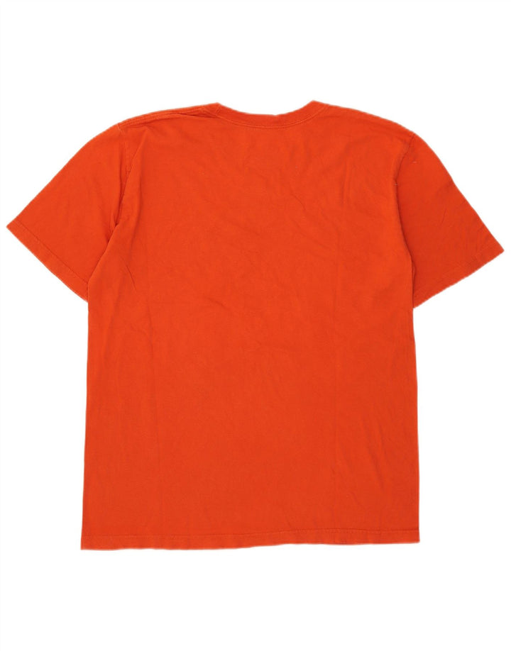 Nike T-shirt coupe classique pour homme en coton orange moyen