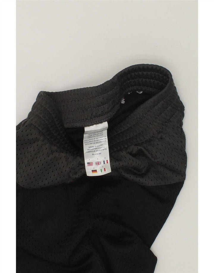 CHAMPION Boys Sport Shorts 3-4 Years Black Colourblock Polyester | Vintage Champion | Thrift | Second-Hand Champion | Used Clothing | Messina Hembry 